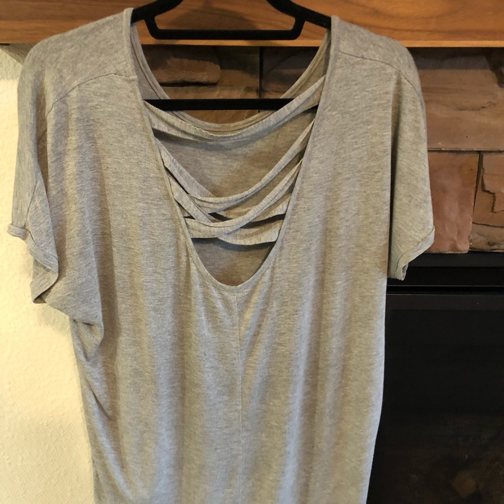 Open Back Shirt